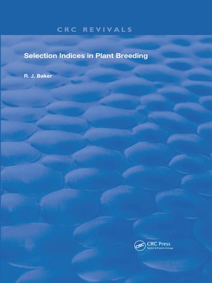 cover image of Selection Indices in Plant Breeding